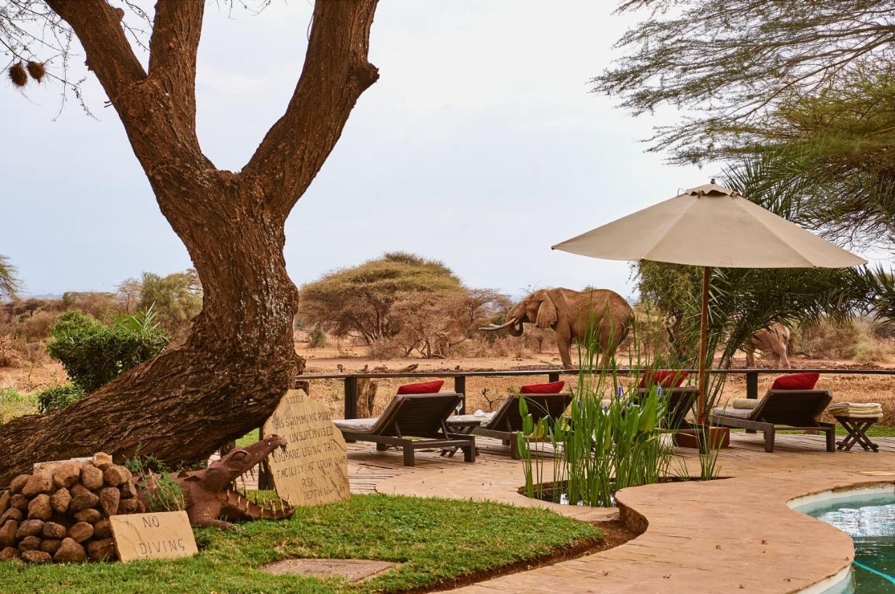 Tawi Lodge Amboseli Bagian luar foto